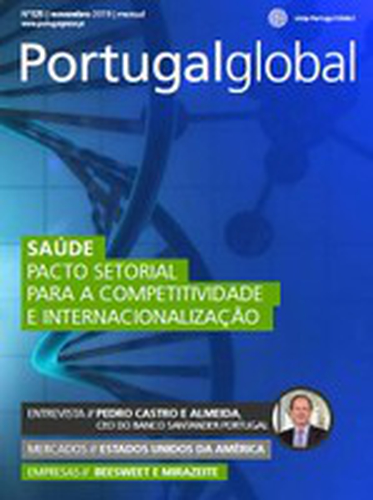 O Setor da Saúde destacado na revista Portugalglobal