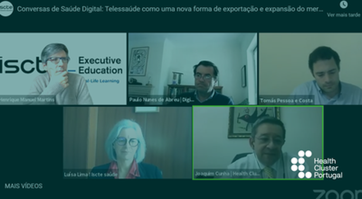HCP participou no webinar Conversas de Saúde Digital sobre Telessaúde