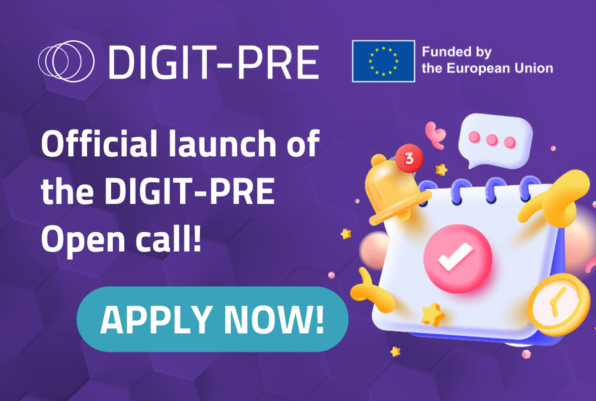 A Call do Projeto Digit-Pre foi lançada no dia 27 de setembro