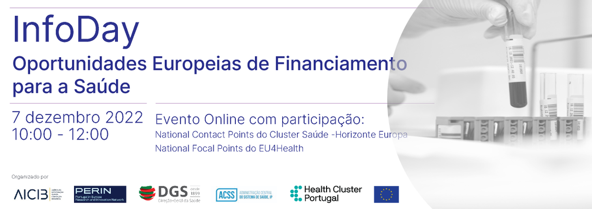 infoDay | Oportunidades Europeias de Financiamento para a Saúde