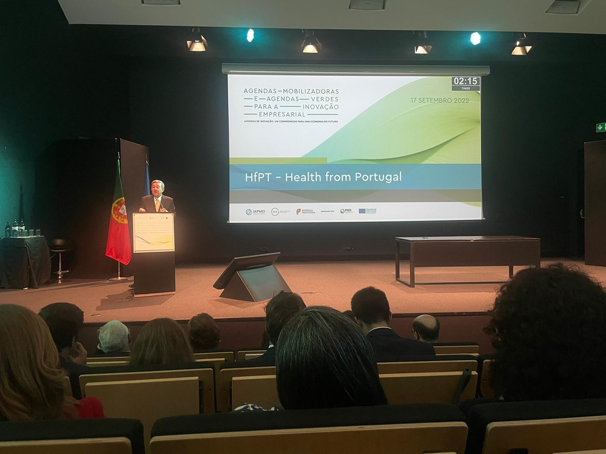 Assinatura do Termo de Aceitação da Agenda Mobilizadora HfPT - Health from Portugal